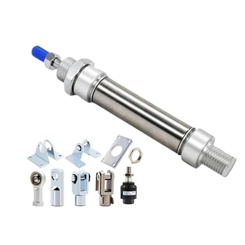 Vérin pneumatique MA20 en inox double action pour l'automatisation industrielle précise