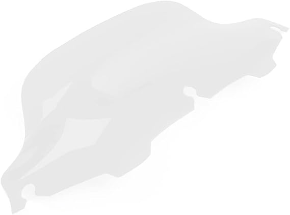 Clear 8 Wave Windshield Windscreen Compatible for 1996-2013 Harley Davidson Touring Street Glide Electra Glide FLHT FLHTCU Ultra Classic Glide FLHX FLHTK 96-13 (Tint)