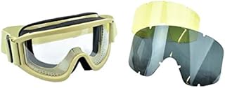 WOSPORT Royal Occhiali OCCHIALONI Softair Tan con Set 3 Lenti YH363T