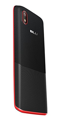 BLU Tank II T193 Unlocked GSM Dual-SIM Cell Phone w/ Camera and 1900 mAh Big Battery - Unlocked Cell Phones - Retail Packaging - Black Red