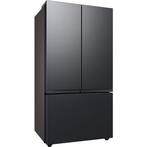 Samsung RF24BB620EB1EF French-Door-Kühlschrank mit Gefrierfach, 177,8 cm, 674 L, SmartThings AI Energy Mode, Autofill Water Picher, Dual Ice Maker, Premium Black Steel