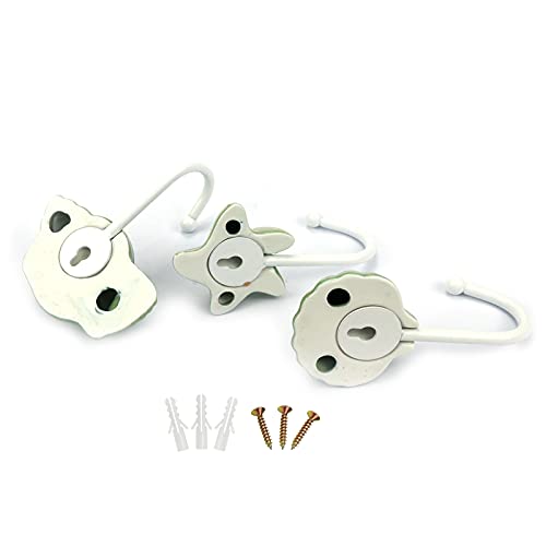 Quluxe Beach Decor 3D Seashell Conch Starfish Wall Hooks Towel Rack for Bathroom, Bedroom or Kitchen Coastal Theme Beach House Decor- Green (Pack of 3) - Image 7