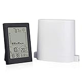 Aceshop Estaci&oacute;n Meteorol&oacute;gica Inal&aacute;mbrica con term&oacute;metro para interiores y...