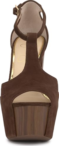 Image of Jessica Simpson Womens Dany 3 Floral Heeled Platform Sandals