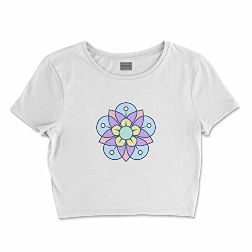 T-Shirt Blanc Femme L Buwtswi-100098-l pour look été