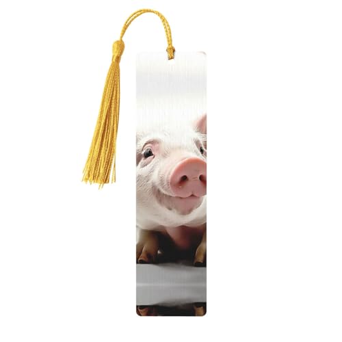 笑顔の木製しおり DIY ウッドクラフト しおり カラフルなタッセル付き 木製ギフトタグ ラベル 本好きの方への珍しいギフト 男性 女性