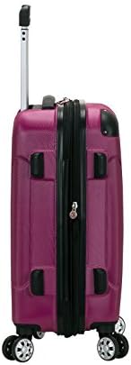 Rockland 20" Expandable Carry on, Spinner Luggage, 20" Expandable Carry On, Spinner Luggage