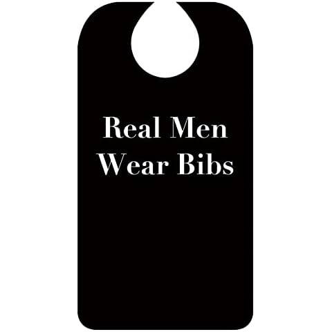 Funny Adult Bibs for Men Washable Reusable - Waterproof Adult Bibs for Eating with Crumb Catcher - Adjustable Dining Clothing Protectors for Adults Seniors Elderly (1 Pack) Cover