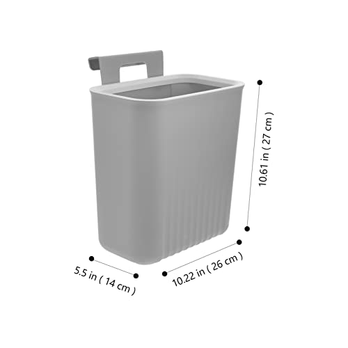Caneca de basura colgante rectangular para cocina miniatura 4