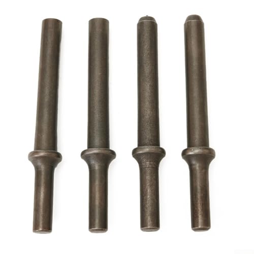 Set di 3 pezzi martello pneumatico martello pneumatico incudine kit con 1 punta accoppiata per rivetti solidi e tubolari, in acciaio 45# per standard .401 Han
