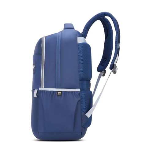 Image of Skybags Transit 17 Inch Compatible Laptop Backpack 29L | 2 Compartments with Quick-Access Front Pocket & Rain Cover | Air-Mesh Back Panel & Side Pocket | Office & Travel Backpack for Men & Women