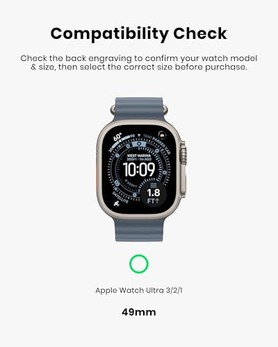 amBand M1 Rugged Case with Strap Compatible with Apple Watch Series 8/7 45mm, Durable TPU Military Sport Wristband with Bumper Protective Cover Designed for iWatch 6/SE/5/4/3/2/1 44mm 42mm Men