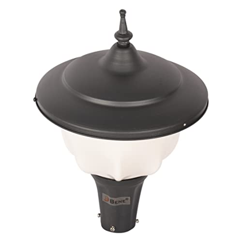 Image of BENE Aluminium Round Adam Garden Light 27 Cm Milky, Grey, Pack of 1 Pc
