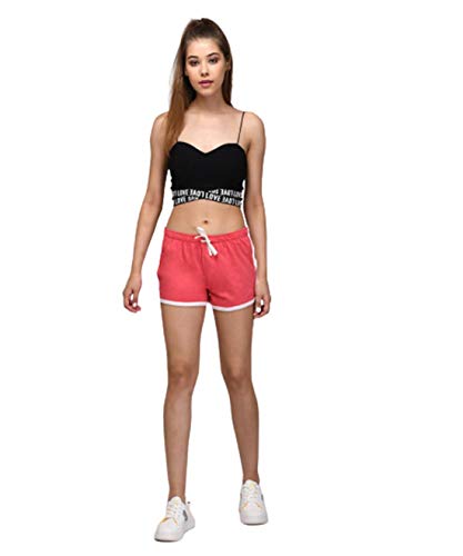 Image of KOTTY Women's Night Shorts(Red&Green,30)