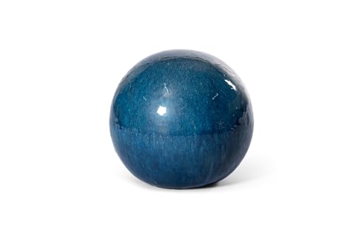 Dekokugeln Gartenkugeln aus Keramik tolle Set-Angebote - absolut frostfest und witterungsbeständig (Jade Grün, 3er Set)