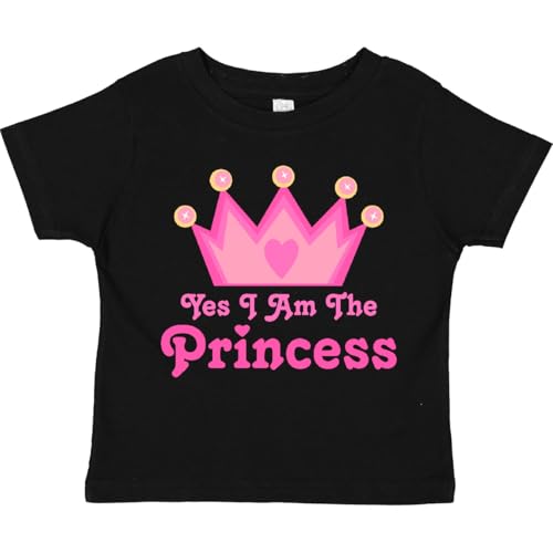 inktastic Yes I Am The Princess Crown Toddler T-Shirt
