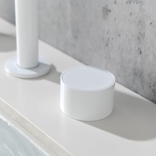 Mitigeur de lavabo blanc chaud froid pour remplacer un robinet - 5