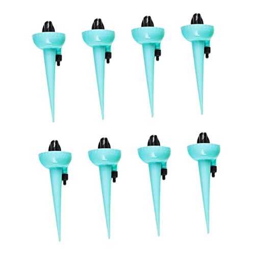 FUNOMOCYA Self Watering Plant Drip Irrigation System Plant Watering Spikes Valves for Drip Devices No Drilling Required Random