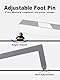 Augioth Tiny size Aluminum Guitar Pedalboard white
