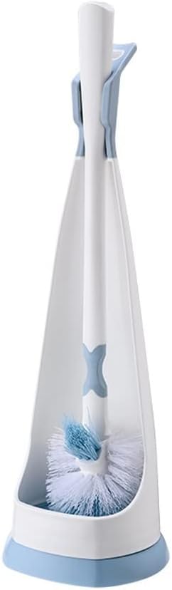 Toilet Brush Holder Toilet Brush Holder Household Wall-Mounted Toilet Bowl Brush Bathroom Long Handle Cleaning Brush Elbow Toilet Brushs Set Toilet Brush Holders(C)