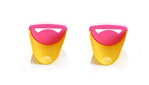combam Faucet Extender (2pcs) | Easy Use for Hand Washing for Kids, Toddlers, Babies and Children | Sink Handle Extender | Fun Hand-Washing Solution | Cute Duck Mouth Design | Pink