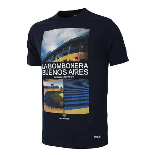 T-shirt Copa Bombonera en coton pour passionnés de football et de style urbain
