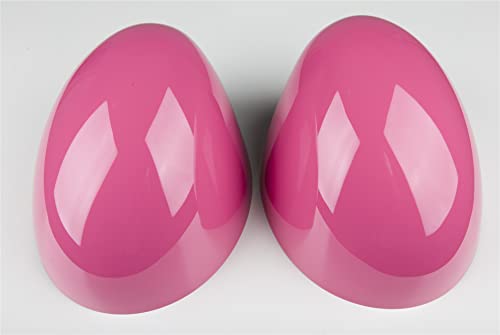 Funda de ABS compatible con Mini Cooper R61 Paceman 2012-2016 (color rosa, espejo retrovisor exterior con plegado automático)