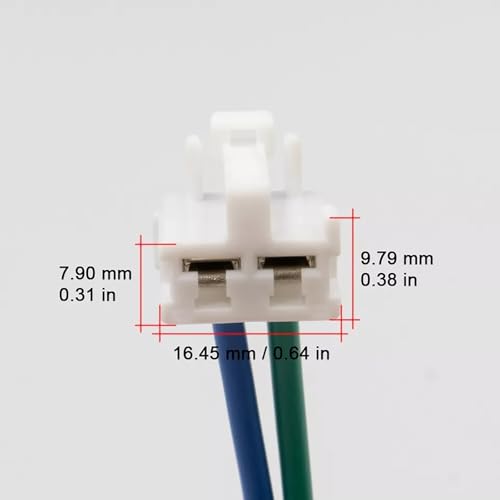 Image of HEATER HVAC Blower Motor Connector Wire Plug Pigtail Wiring harness Compatible with TOYOTA TACOMA 2004 2005 2006 2007 2008 2009 2010 2011 2012 2013 2014 2015 Replacement for 90980-10916 12ga