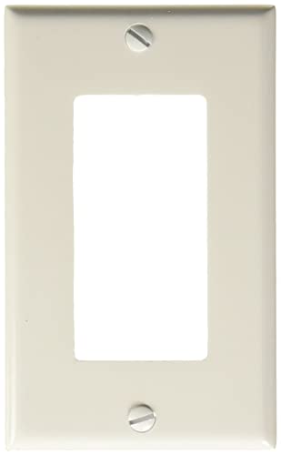 Plaque murale Decora 3-gang rigide Leviton anti-jaunissement