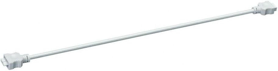 Kichler 10573WH Under Cabinet Accessories Interconnect Cable 21in, White Material (Not Painted)