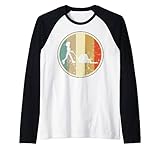 cortar el césped Vintage Clásico Retro jardinero jardín jardinería segadora Camiseta Manga Raglan