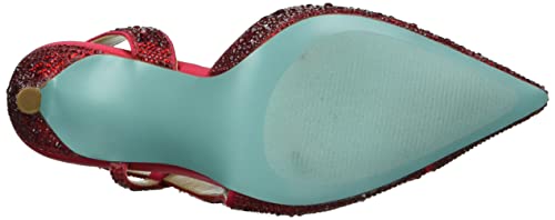 Betsey Johnson Womens Rocky Metallic Pointed Toe Pumps4