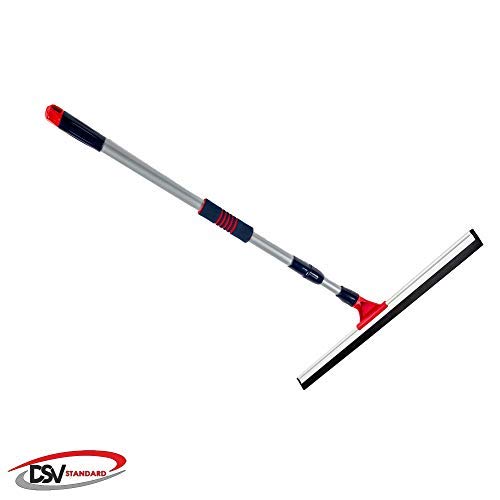 DSV Standard Professional Telescopic Stainless Aluminum Floor Scrubber Squeegee |78cm – 130cm