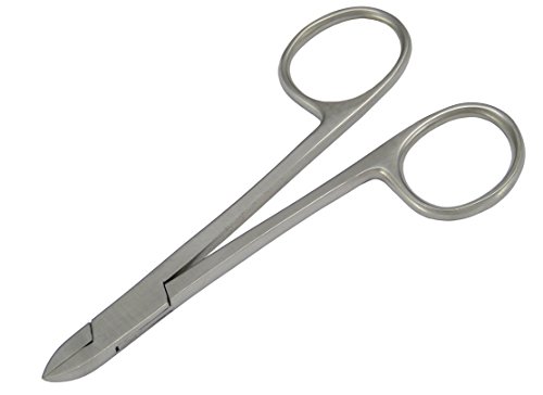 Nagelzange Eckenzange mit Scherengriff 10 cm rostfrei