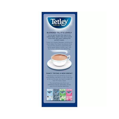 Tetley Catering One Cup Tea Bag Pack of 1100 - Thumbnail 4