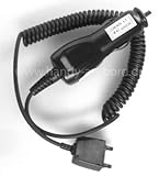 caseroxx cavo caricatore altro cavo, caricabatteria da auto per sony ericsson k310i k320i k510i k750i w200i, caricatore per auto, flessibile di alta qualità per presa alimentatore 12v