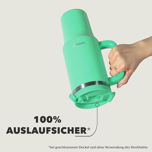Contigo Streeterville Tumbler Thermobecher | Griff & Strohhalm | 29h kalt – Ansicht 4