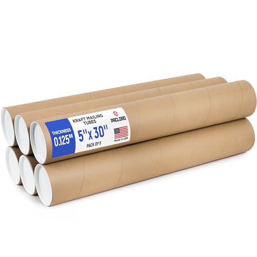 Tube d'expédition pour stocker vos affiches et transporter vos dessins d'art sans pli