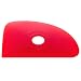 Mudtools Polymer Rib Red Size 4 Very Soft - Triple Radius - Ceramics, Pottery, Clay - R4