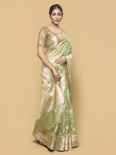 PALLU PATARI tussar silk saree in tussar silk – image 4