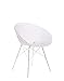 Chaise Matrix de Kartell (couleur transparent/chromé).