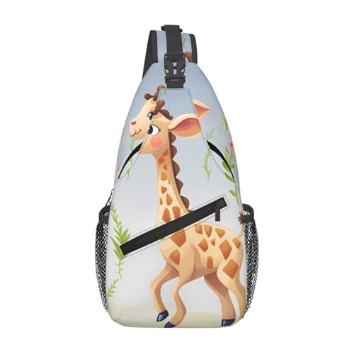 Bolso bandolera cruzado para hombre negro miniatura 1