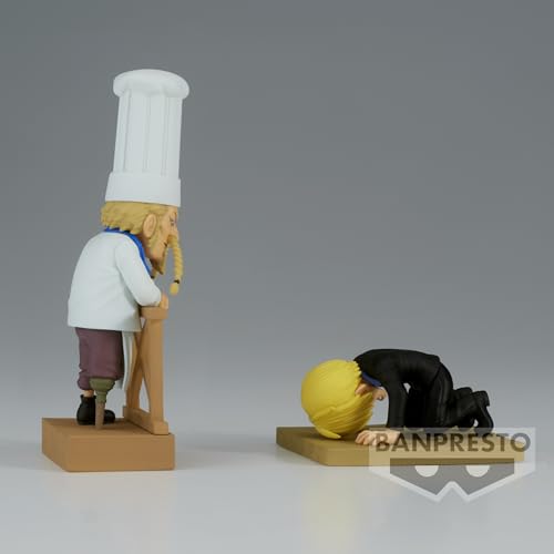 Figurine Wcf Log Stories One Piece Sanji And Zeff 2 - vue 5