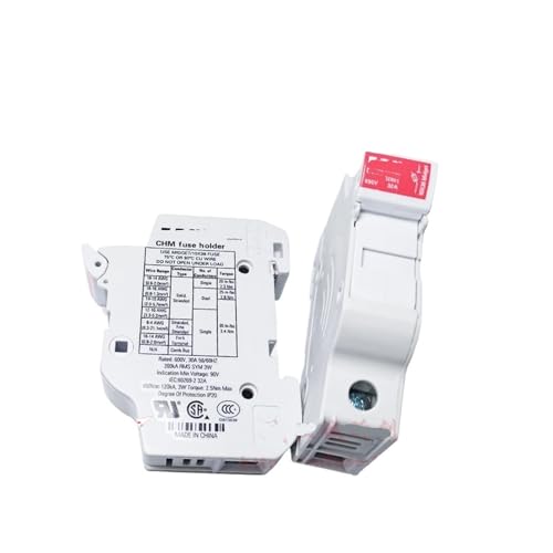 Porte-fusible CHM1IU CHM1U 10x38mm 1P+N doté d'un tiroir de coupure ergonomique