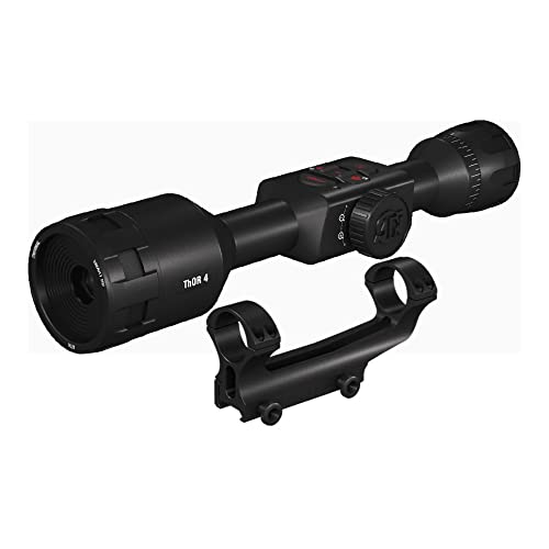 ATN Thor 4 384 x 288 1.25-5x Smart HD Thermal Rifle Scope and ATN Quick Detach and Release Dual Cantilever Scope Mount (30mm) Bundle (2 Items) - ATN