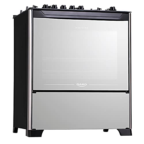 Fogão 5 bocas Dako Magister Style com Mesa de Vidro e Tripla Chama - Bivolt - Imagem 6