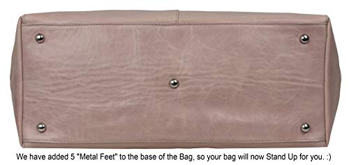 Bolso de cuero Antonio Valeria Tote para mujer miniatura 4