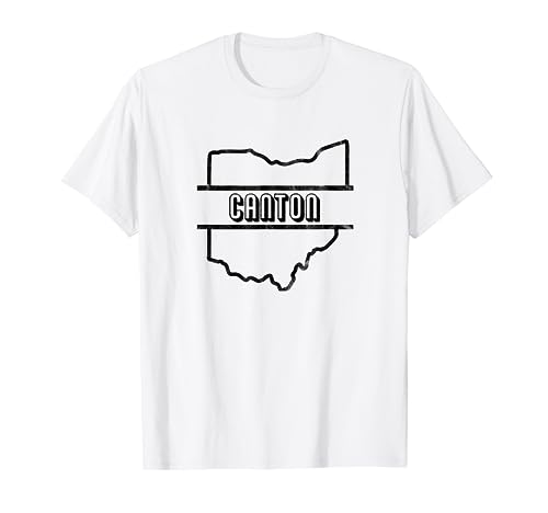 Canton Ohio está en casa, retro y vintage Camiseta