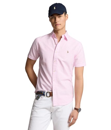 polo ralph lauren pink dress shirt Amazon.com: Polo Ralph Lauren Classic Fit Oxford Shirt Pink LG : Clothing, Shoes & Jewelry