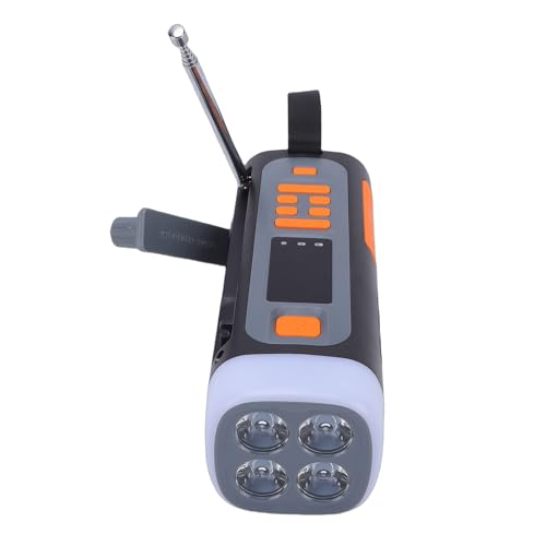 Radio portátil de emergencia 4500mAh con AM FM SW y Bluetooth 5.0 miniatura 2